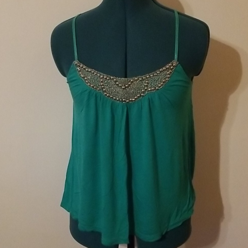 Beaded loose-fitting cami